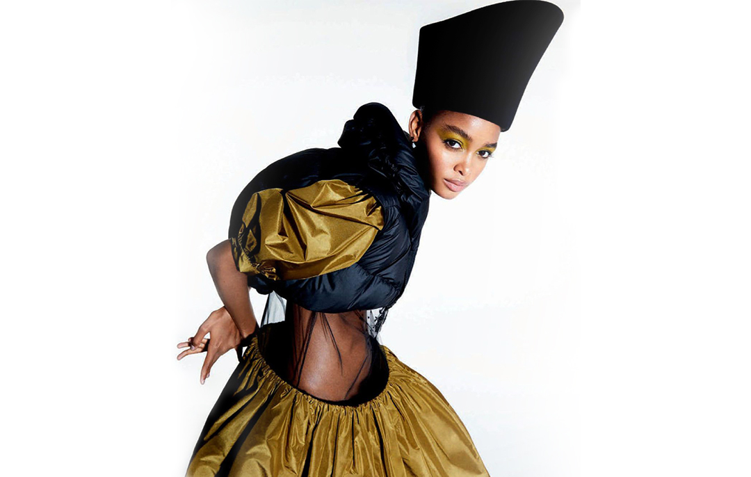 Blésnya Minher: Modelo angolana deslumbra na revista Vogue Espanha