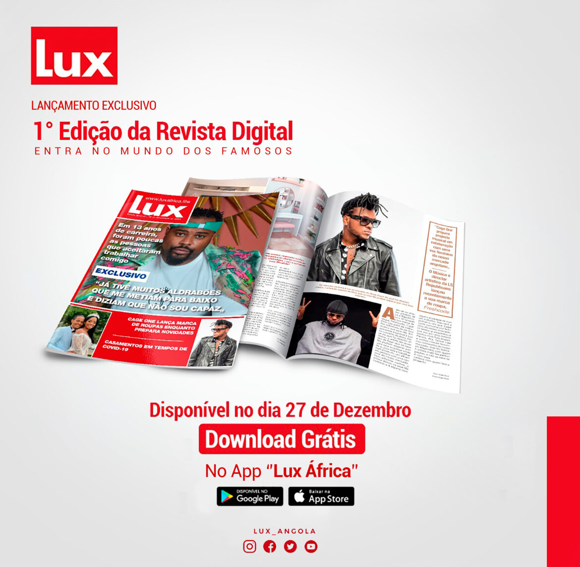 1ª Edição da Revista Lux em formato digital