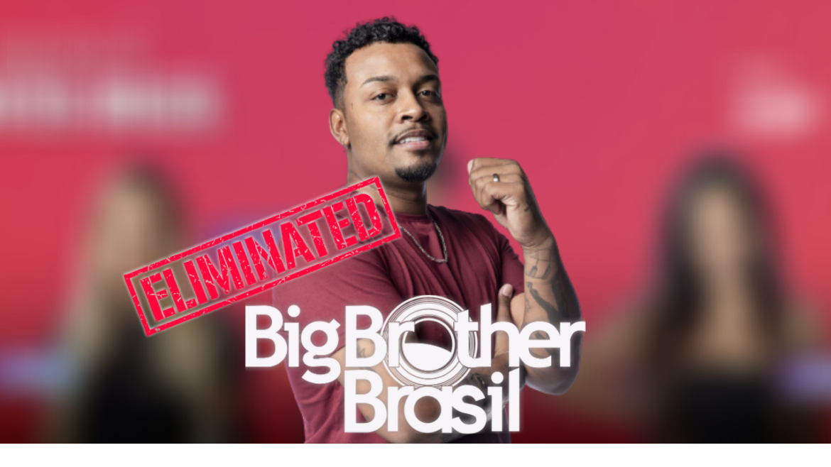 Nego Di foi o terceiro eliminado da casa do Big Brother Brasil 2021