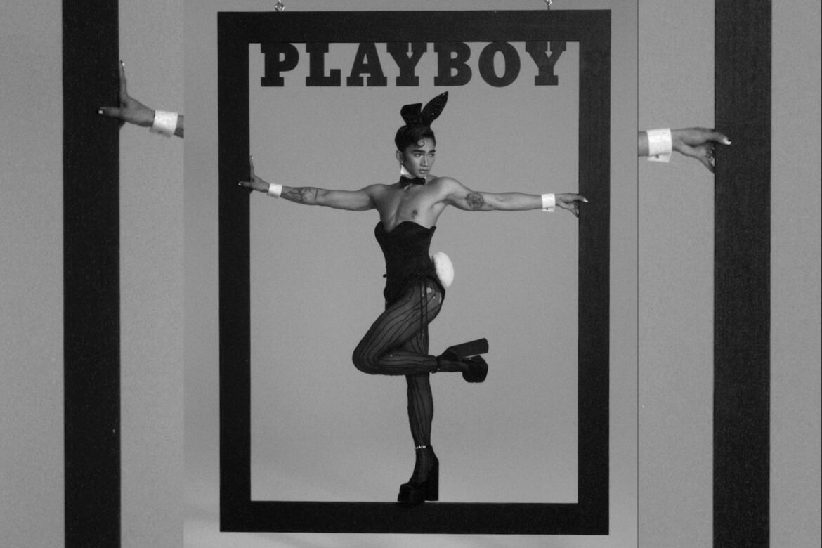 Bretman Rock torna-se o primeiro homem a posar como coelhinho na capa da Playboy