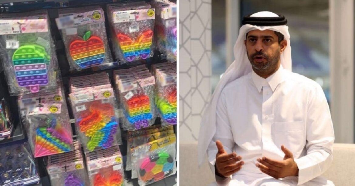 Governo do Qatar proíbe o comércio de brinquedos com cores que lembram a bandeira LGBTQIA+