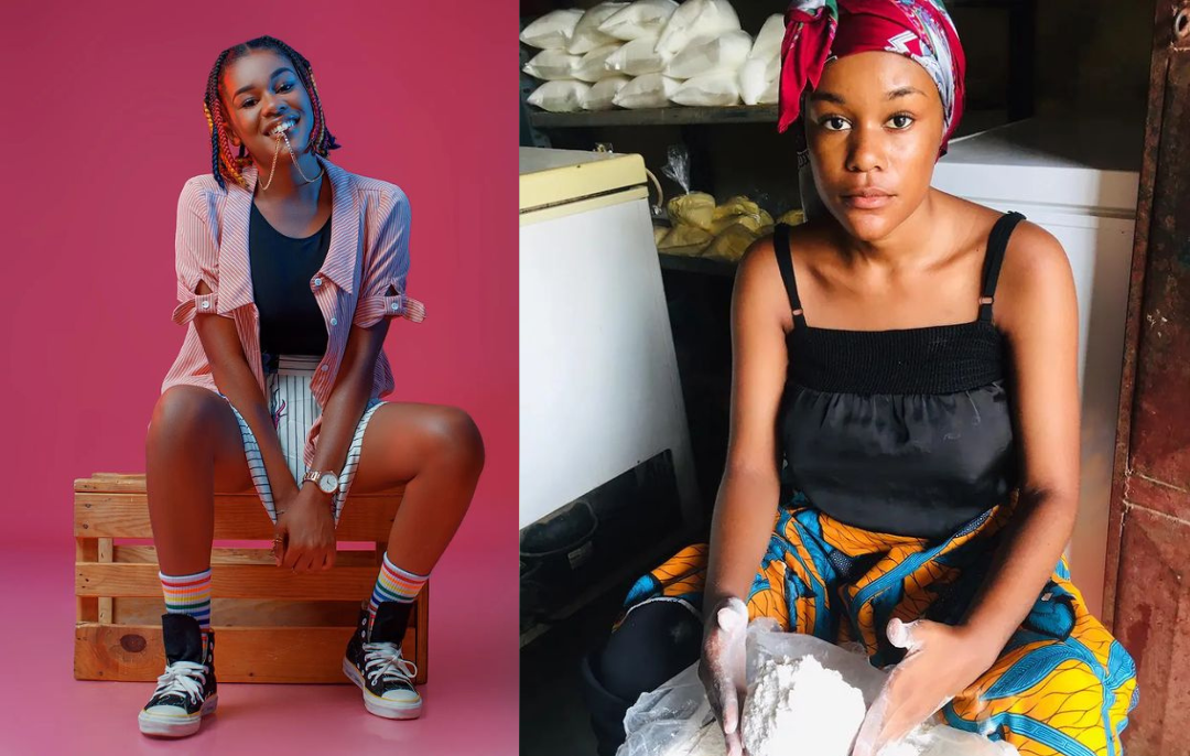 A adolescente angolana de 17 anos de idade, viralizou nas redes sociais ao demonstrar o seu dom de cantar.