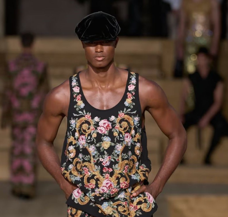 Anilton Cabral na alta Sartoria Dolce & Gabbana 2024