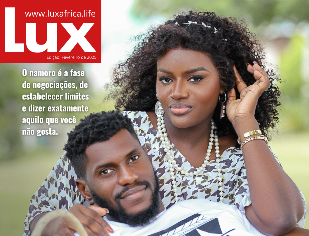 E para celebrar o dia de São Valentim, a Revista Lux Angola trouxe-lhe como capa para edição de Fevereiro, a conceituada influenciadora Harley Patrícia e seu esposo Edmar Afonso, que aceitaram o desafio de pousarem para uma edição especial alusivo ao Dia dos Namorados