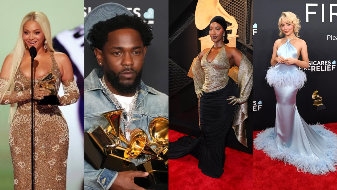 Conheça os vencedores do Grammy 2025: Beyoncé e Kendrick Lamar entre os melhores desta edição