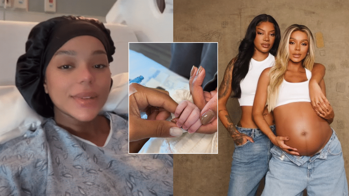 Brunna Gonçalves faz primeira aparição nas redes sociais após dar á luz a sua primeira filha Zuri