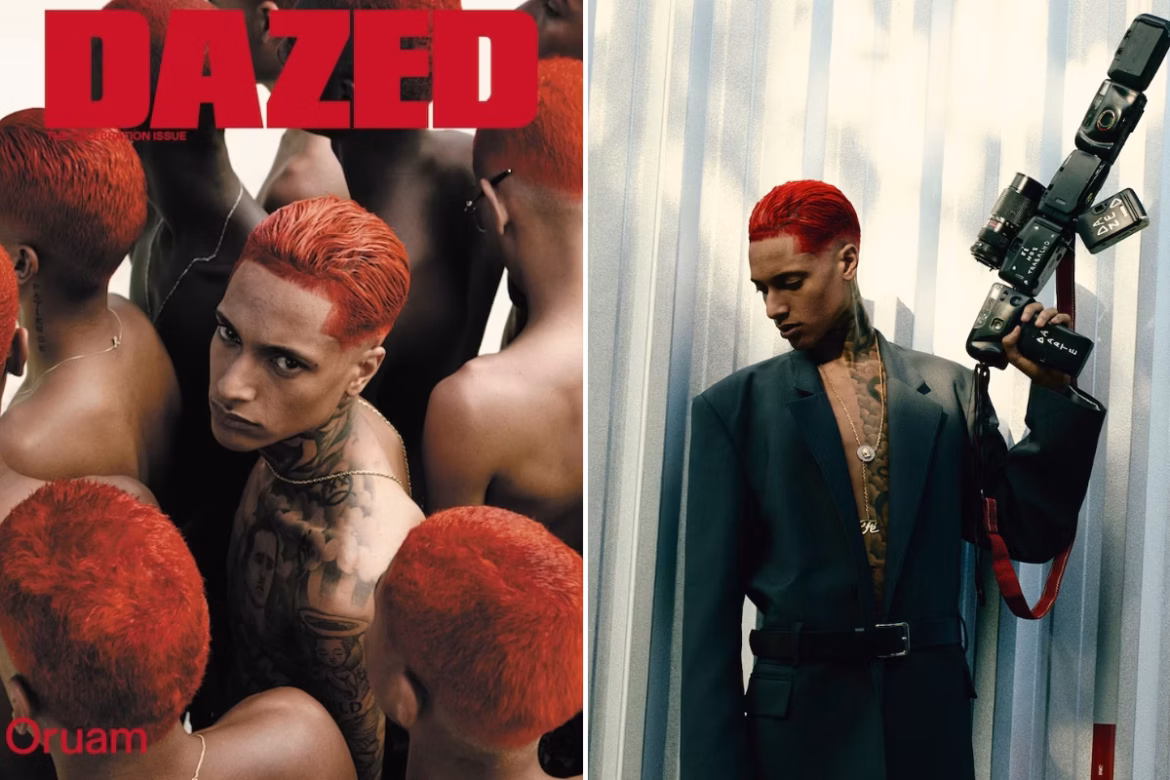 Da periferia para o Mundo- Oruam é capa da Revista Britânica Dazed e reconhecido como a estrela em ascensão do rap brasileiro